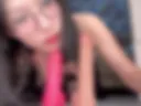Two dildos in my mouth and pussy