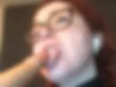 deep throat and drooling