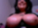 close up big tits in latex outfit
