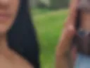 Blowjob in nature