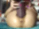 Having fun with big size, CUM