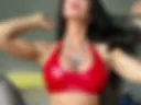 Red PVC Goddess Boobs Flex & Temptation