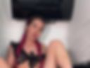 This maid is masturbating right in the kitchen