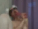 Ass dildo riding & sucking