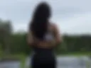 undressed on the lake