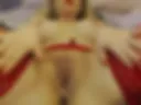 Close Up on wet pussy stretch
