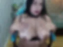 Oiled boobs play