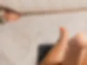 masturbating an cock with my wet feet