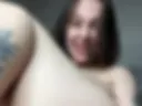 slurping anal with dildo