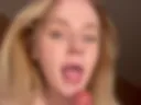 Dildo blowjob
