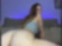 Fuck anal and double penetration with big dildo