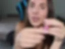 deep throat and spitting all over naked body and pussy