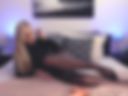 Nylon Tease and Deep Dildo with Intense Orgasm