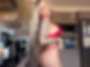 Sexy Red Lingerie SET vs Dress Strip Tease!