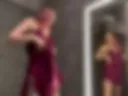 hot striptease with undressing clothes