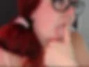 cute licking your thumb