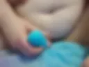 Pussy play with toy
