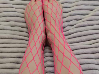 Legs in mesh