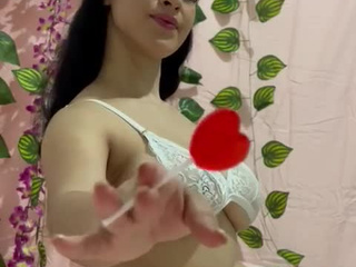 Playful with the candy
