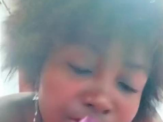 Playing with my dildo