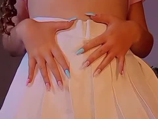Tempting you with the sexiest skirt