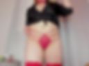 little devil in thong