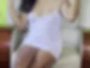 while see thru sexy dress