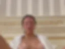 Cumming in hotel