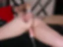 Fucking my fat pussy and rubbing my ass with his fingers
