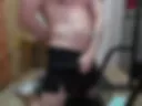 Cumming on knees