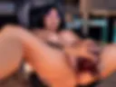 Fuck pussy with two dildos!