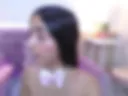 This brunette drips saliva when she deepthroats