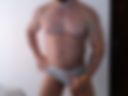 Grabbing the bulge, showing off the cock, showing off the biceps, and jerking off.