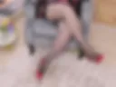 Red Heels dangle