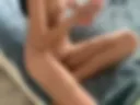 Fucking my pussy with a huge dildo in the classic position - Stella