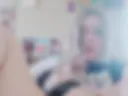 Masturbation w glass dildo and mosns