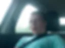 Jerking off and cumming in the car