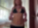 I'm showing myself in my panties