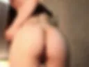 Domi pussy play with a butt plug inside