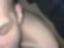 Cum in Den's mouth during blowjob