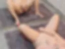 Squirt in front of the mirror