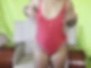 red swimsuit