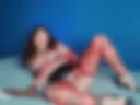 Hot pussy fucking with a 27 cm black dildo