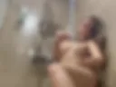 masturbation pussy at shower