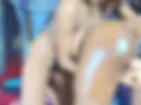 Hard, dildo, doggy style, spitting on the ass