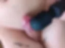 Cumming in a toy