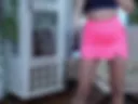 Masturbation in the living room with Domi in the ass.