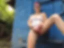 A real orgasm with a powerful squirt shot!