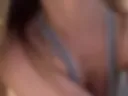 Sloppy blowjob on knees, much saliva