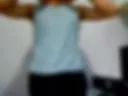 I'm showing my arms and bare torso